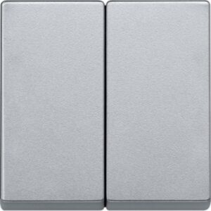 Wippe für Serienschalter, aluminium, System M Merten 433560