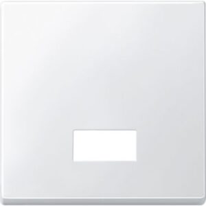 Wippe mit rechteckigem Symbolfenster, polarweiß, System M Merten 434819