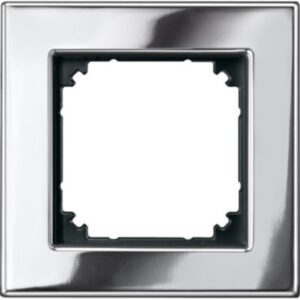 M-PLAN-Metallrahmen, 1 fach , Chrom Merten 475139