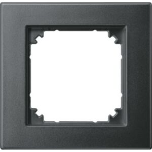 M-PLAN II-Rahmen, 1 fach , bündiger Einbau, anthrazit Merten 488114