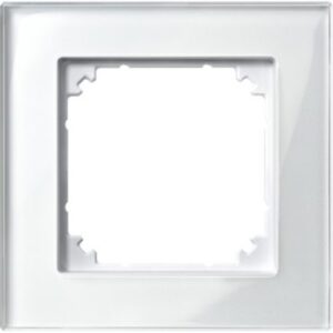 M-PLAN-Echtglasrahmen, 1 fach , Brillantweiß Merten 489119