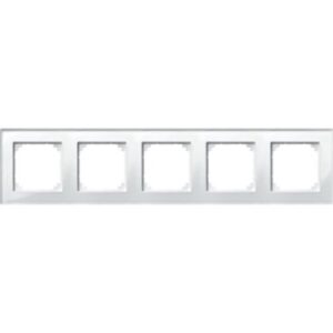 M-PLAN-Echtglasrahmen, 5 fach , Brillantweiß Merten 489519