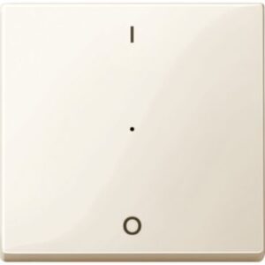 KNX Wippe für Tastermodul 1 fach  mit Aufdruck 1/0, weiß glänzend, System M Merten 619344