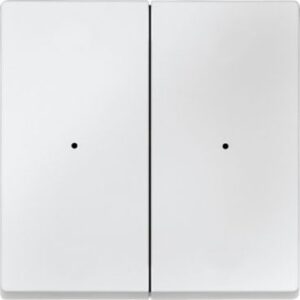 KNX Wippen für Tastermodul 2 fach , polarweiß, System M Merten 625219