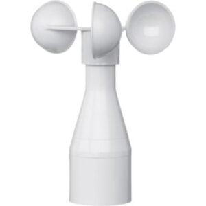 KNX Windsensor mit 0-10 V Schnittstelle und Heizung, polarweiß Merten 663592