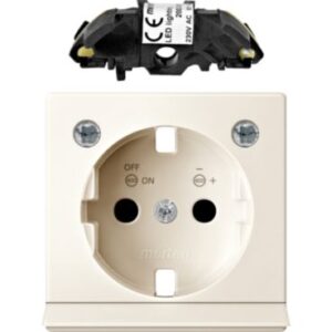Erweiterungsset LED Beleuchtung für SCHUKO-Steckdosen, weiß glänzend, System M Merten MEG2334-0344