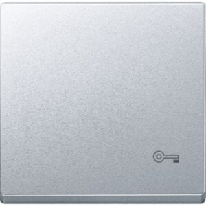 Wippe für Kennzeichnung Schlüssel, aluminium, System M Merten MEG3303-0460