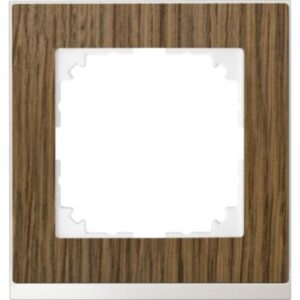 M-Pure Decor-Rahmen, 1 fach , Eiche/aktivweiß, M-Pure Decor Merten MEG4010-3674