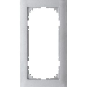 M-Pure-Rahmen, 2 fach  ohne Mittelsteg, aluminium, M-Pure Merten MEG4025-3660