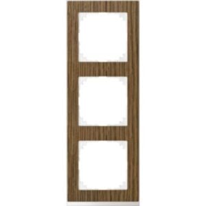 M-Pure Decor-Rahmen, 3 fach , Eiche/aktivweiß, M-Pure Decor Merten MEG4030-3674