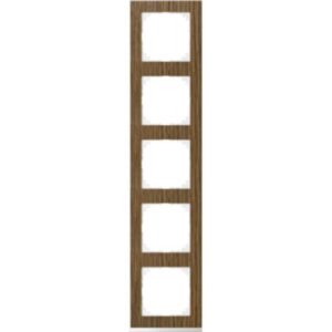 M-Pure Decor-Rahmen, 5 fach , Eiche/aktivweiß, M-Pure Decor Merten MEG4050-3674