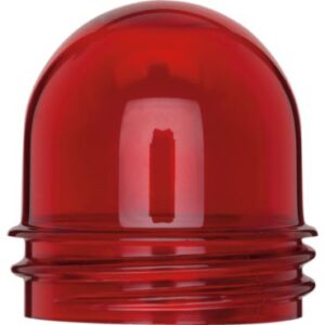 Kuppelhaube für Lichtsignal E 14, (2x), rot, AQUASTAR Merten MEG4492-8006
