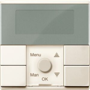 Zeitschaltuhr-Modul, weiß glänzend, System M Merten MEG5755-0344
