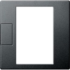 Zentralpl. f. Univers. Temperaturregl.-Eins. m. Touch-Display, anthrazit, Sys. M Merten MEG5775-0414