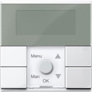 Zeitschaltuhr-Modul, polarweiß glänzend, System M Merten MEG5755-0319