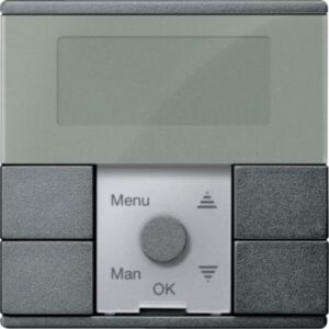 Zeitschaltuhr-Modul Standard, anthrazit, System M Merten MEG5754-0414