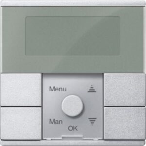 Zeitschaltuhr-Modul Standard, aluminium, System M Merten MEG5754-0460