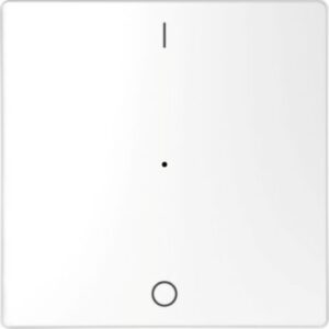 Wippe für Taster-Modul 1 fach  (1/0), Lotosweiß, System Design Merten MEG5211-6035