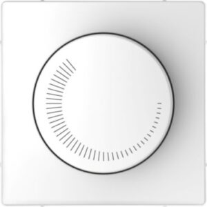 Zentralplatte für Drehzahlsteller, Lotosweiß, System Design Merten MEG5251-6035