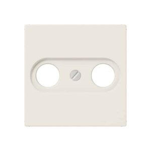Abdeckung für Antennendosen, Thermoplast, Serie AS, weiß, Jung A561BFPLTV