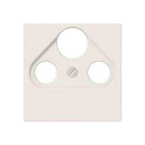 Abdeckung für Universal-Sat/BK-Dosen, Thermoplast, Serie AS, weiß, Jung A561BFPLSAT