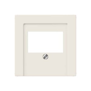 Abdeckung für TAE-Anschlussdosen, Thermoplast, Serie AS, weiß, Jung A569BFPLT