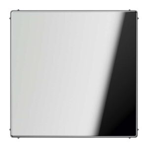 Blind-Abdeckung (verrastet), Metall verchromt, Serie LS, glanzchrom, Jung GCR2994B