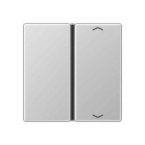 Taste 1fach, mit Pfeilsymbolen, F40, Serie A, aluminium, Jung A401TSAPAL