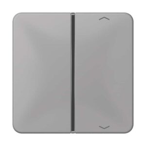 Taste 1fach, mit Pfeilsymbolen, F40, Serie CD, grau, Jung CD401TSAPGR