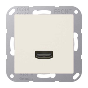 Multimedia-Anschlusssystem HDMI, Serie AS, weiß, Jung MAA1112