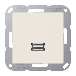 Multimedia-Anschlusssystem USB 2.0, Serie AS, weiß, Jung MAA1122