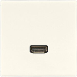 Multimedia-Anschlusssystem HDMI, Serie LS, weiß, Jung MALS1112