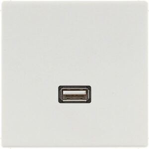Multimedia-Anschlusssystem USB 2.0, Serie LS, lichtgrau, Jung MALS1122LG