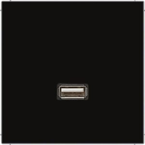 Multimedia-Anschlusssystem USB 2.0, Serie LS, schwarz, Jung MALS1122SW