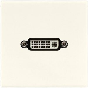 Multimedia-Anschlusssystem DVI, Serie LS, weiß, Jung MALS1193