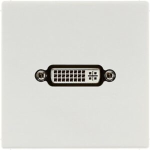 Multimedia-Anschlusssystem DVI, Serie LS, lichtgrau, Jung MALS1193LG