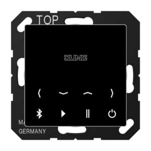 SCHUKO Steckdose, 16 A 250 V ~, mit Schriftfeld, integrierter erhöhter Berührungsschutz, SAFETY+, Thermoplast, Serie CD, orange (für ZSV), Jung CD1520BFKINAO