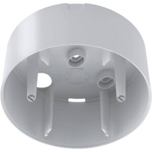 Aufputz-Gehäuse, Durchmesser: 103 mm, Höhe 45 mm, Aluminium (lackiert), Jung PM-KAPPEAL