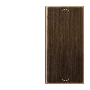 Taste 2fach, mit Pfeilsymbolen, F40, Serie LS, Messing antik, Jung ME2402TSAPAT