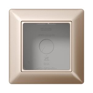 Aufputz-Kappe 1fach, Serie AS/A, champagner, Jung AS581ACH