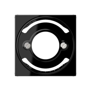 Abdeckung für Lichtsignale, Thermoplast, Serie AS/A, schwarz, Jung A537BFPLSW