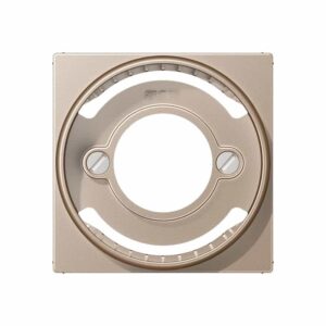 Abdeckung für Lichtsignale, Thermoplast lackiert, Serie AS/A, champagner, Jung A537BFPLCH