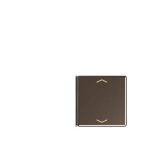 Taste 4fach, 1+4, mit Pfeilsymbolen, F40, Serie A, mokka, Jung A404TSAPMO14