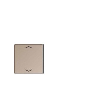 Taste 4fach, 2+3, mit Pfeilsymbolen, F40, Serie A, champagner, Jung A404TSAPCH23