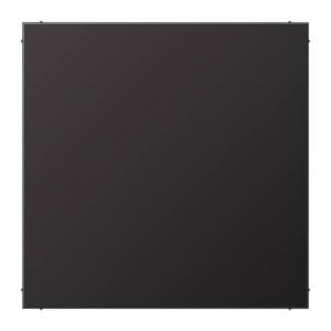 Blind-Abdeckung (verrastet), Aluminium lackiert, Serie LS, dark (lackiertes Aluminium), Jung AL2994BD