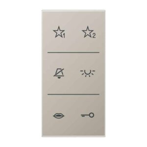 Design-Cover Audio, F50, Serie LS, Edelstahl, Jung SIA6ESDC