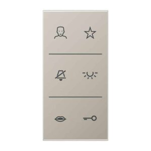 Design-Cover Video, F50, Serie LS, Edelstahl, Jung SIV6ESDC