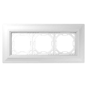 Einputzadapter 0 mm 3-fach, LS ZERO, Jung PA983G125-0