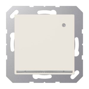 LED-Orientierungslicht mit integriertem Helligkeitssensor, Thermoplast, Serie AS, weiß, Jung A1539-OLNW