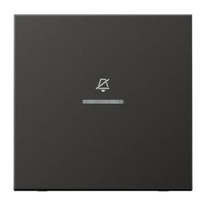 Hotelwippe, Innenstelle, Symbol Nicht stören, Serie LS, anthrazit (lackiertes Aluminium), Jung ALRUKO5DAN